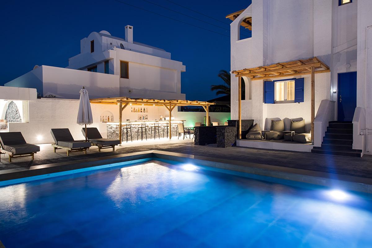 The Noverian Bios Santorini Boutique Hotel Fira Exteriör bild