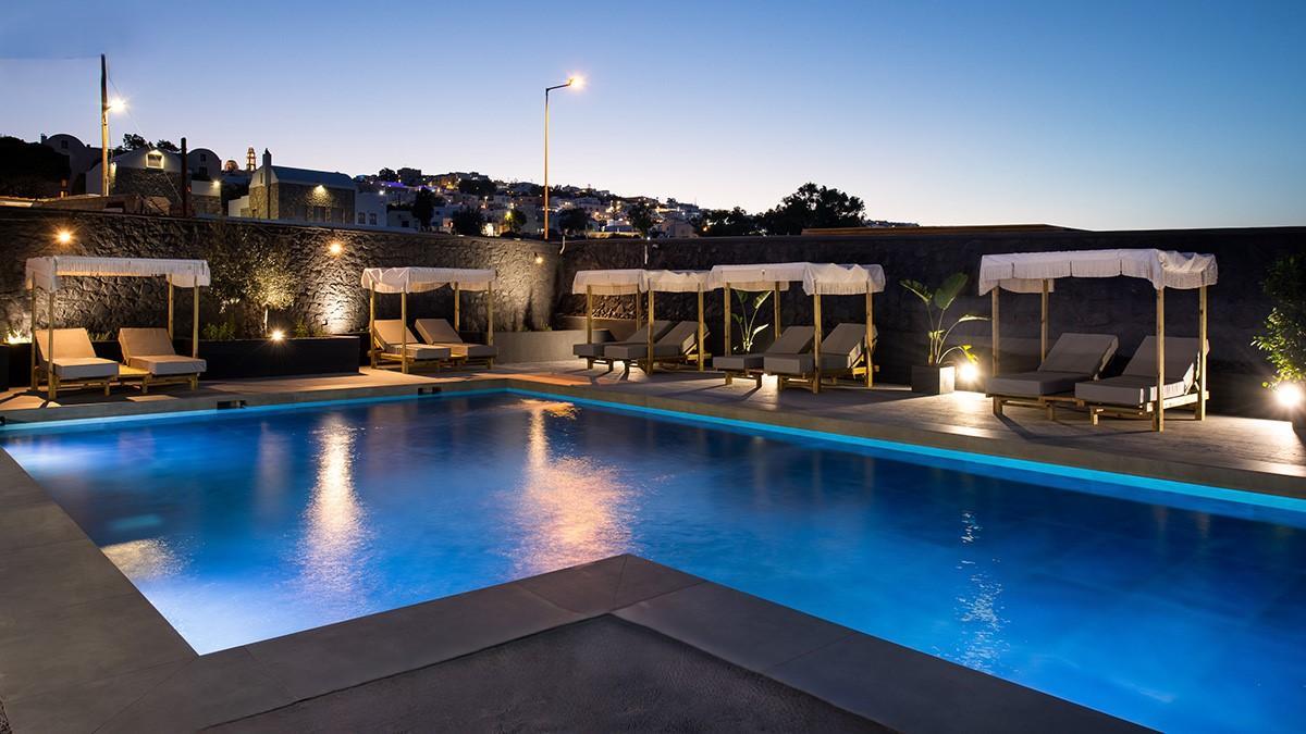 The Noverian Bios Santorini Boutique Hotel Fira  Exteriör bild