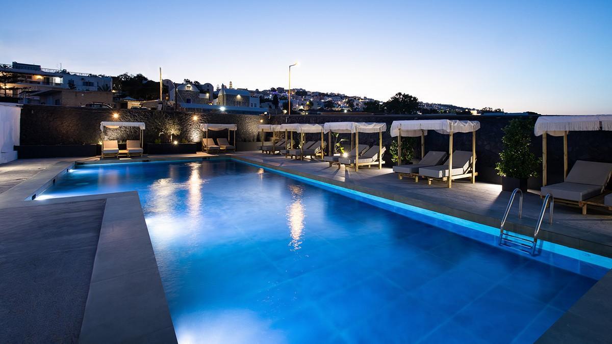 The Noverian Bios Santorini Boutique Hotel Fira  Exteriör bild